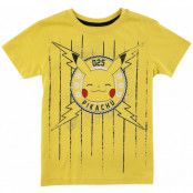 Pokémon - gaming T-shirt - Barn - Pikachu - 98/104 158/164 - för barn - gul