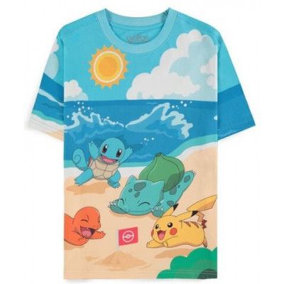 Pokémon - gaming T-shirt - Beach Day - M L - för Dam - flerfärgad