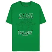Pokémon - gaming T-shirt - Bisaflor - S XL - för Herr - grön