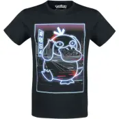 Pokémon - gaming T-shirt - Enton - Neon - S XL - för Herr - svart