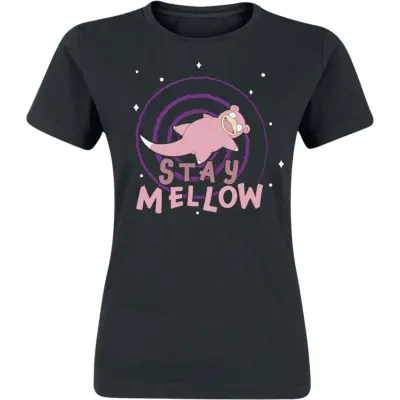 Pokémon - gaming T-shirt - Flegmon - Stay Mellow - S XL - för Dam - svart