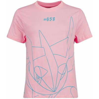 Pokémon - gaming T-shirt - Greninja - M XXL - för Dam - rosa
