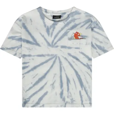 Pokémon - gaming T-shirt - Karpador - Hawaii - 122/128 146/152 - för barn - blå