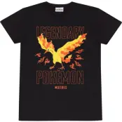 Pokémon - gaming T-shirt - Legendary Moltres - M XXL - för  svart