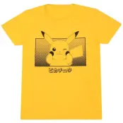 Pokémon - gaming T-shirt - Pikachu Katakana - S L - för  gul