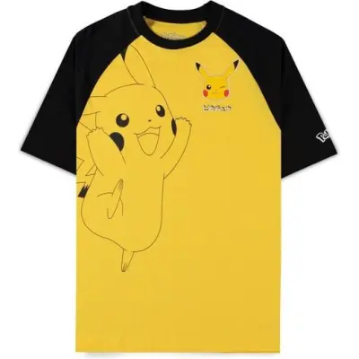 Pokémon - gaming Oversize T-shirt - Pikachu - Oversize - S XXL - för Herr - gul