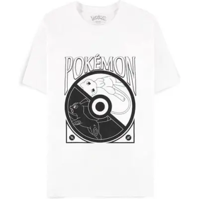 Pokémon - gaming T-shirt - Pokéball Balance - S XXL - för Herr - vit