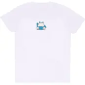 Pokémon - gaming T-shirt - Relaxo - S XXL - för vit