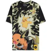 Pokémon - gaming T-shirt - Team Pokémon - S XL - för Herr - flerfärgad