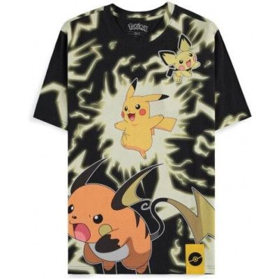 Pokémon - gaming T-shirt - Team Pokémon - S XL - för Herr - flerfärgad