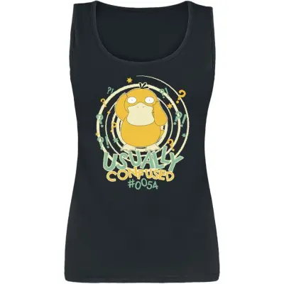 Pokémon - gaming Topp - Enton - Usually Confused - S XXL - för Dam - svart