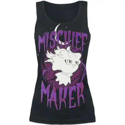 Pokémon - gaming Topp - Traunfugil - Nocturnal Mischief - S XXL - för Dam - svart