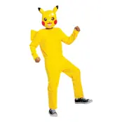 Pokémon Pikachu Klassisk Barn Maskeraddräkt - X-Large