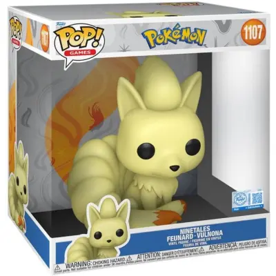 Pokémon - Pokemon - Ninetales (Jumbo Pop!) Vinyl Figur 1107 - Funko Pop! - Funko Shop Europe