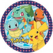 Pokémon - Pokémon Paper Plates 8-Pack