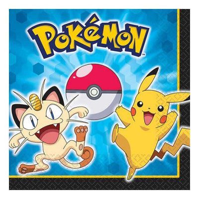 Pokémon Servetter - 16-pack