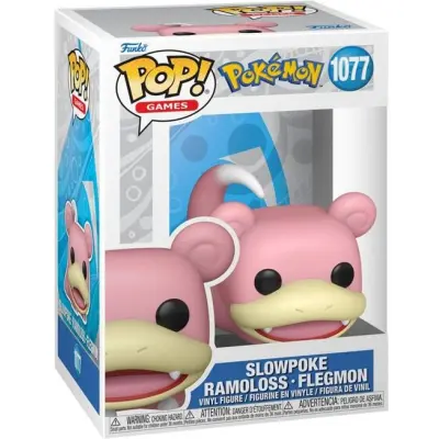 Pokémon - Slowpoke Ramoloss-Flegmon Vinyl Figur 1077 - Funko Pop! - Funko Shop Europe