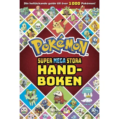 Pokémon Supermegastora handboken - Pokemon -  Leksaksaffären