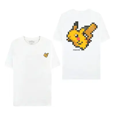 Pokémon T-Shirt Pixel Pikachu Size L