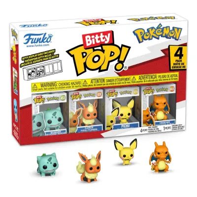 POP Pokemon - Bitty 4-Pack - Bulbasaur 2,5cm