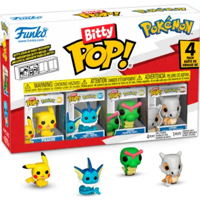 POP Pokemon - Bitty 4-Pack - Pikachu 2,5cm