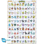 Poster Pokemon Johto 61x91cm