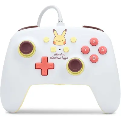 PowerA Enhanced Wired Controller for Nintendo Switch - Pikachu Electric Type