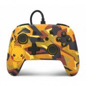 PowerA Enhanced Wired Controller - Nintendo Switch - Camo Storm Pikachu