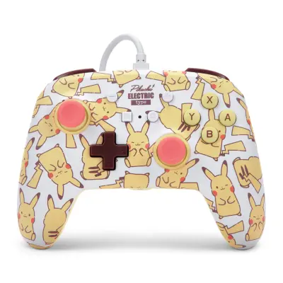 PowerA NSW ENH Wired Controller - Pikachu Blush