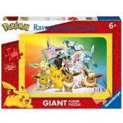 Pussel Pokemon Giant 125pcs