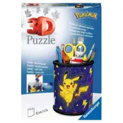 Pussel Pokémon 3D Pencil Holder 54Bitar