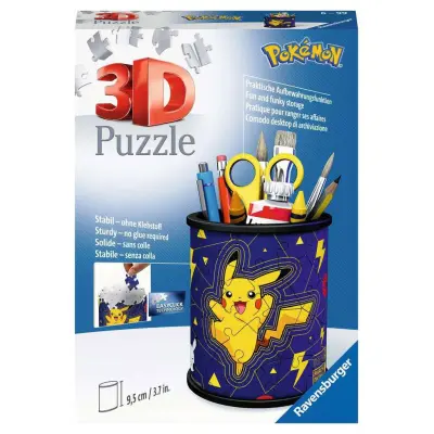 Pussel Pokémon 3D Pencil Holder 54Bitar