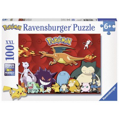 Ravensburger My Favourite Pokemon Pussel 100 bitar XXL - Pokemon -  Leksaksaffären