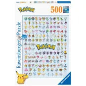 Ravensburger Pokemon The First 151! Pussel 500 bitar