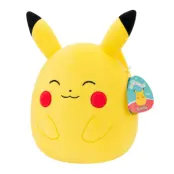 Squishmallows 25cm Pokemon Happy Pikachu - Squishmallows -  Leksaksaffären