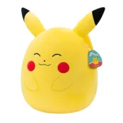 Squishmallows 35cm Pokemon Happy Pikachu - Squishmallows -  Leksaksaffären