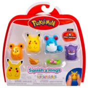Squishmallows Pokemon Squish-a-longs 4-pack Pikachu - Squishmallows -  Leksaksaffären