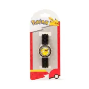 Time Teacher Armbandsklocka Pokemon Svart - Accutime -  Leksaksaffären