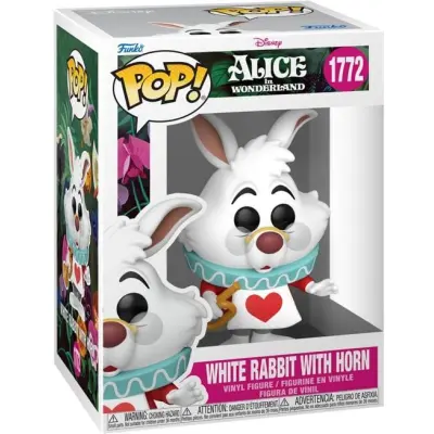 Alice i Underlandet - White Rabbit With Horn Vinyl Figur 1772 - Funko Pop! - Funko Shop Europe