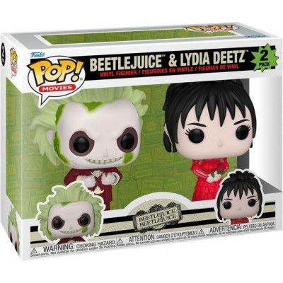 Beetlejuice - Beetlejuice & Lydia Deetz (2-pack) vinylfigurer - Funko Pop! - Funko Shop Europe