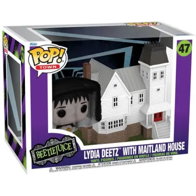 Beetlejuice - Lydia Deetz with Maitland House (Pop! Town) Vinyl Figur 47 - Funko Pop! - Funko Shop Europe