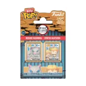 Bitty Pop! 2-Pack: Demon Slayer - Inosuke Hashibira & Zenitsu Agatsuma Vinyl Figures