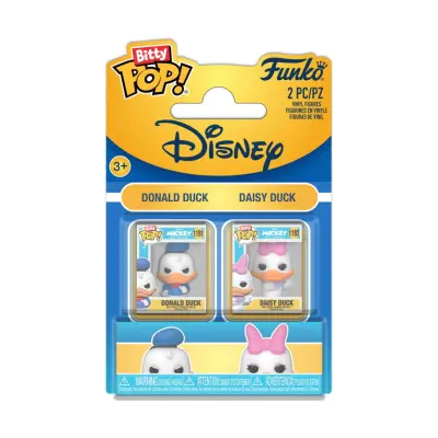 Bitty Pop! 2-pack: Disney - Donald & Daisy Vinyl Figures