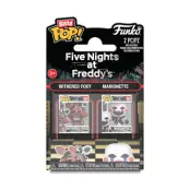 Bitty Pop! 2-Pack: Five Nights at Freddy's - Withered Foxy & Marionette Vinyl Figures