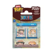 Bitty Pop! 2-pack: One Piece - Monkey D. Luffy & Nami Vinyl Figures
