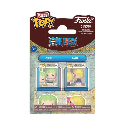 Bitty Pop! 2-pack: One Piece - Zoro & Sanji Vinyl Figures