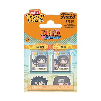 Bitty POP Naruto Shippuden - Sasuke & Itachi Vinyl Figures
