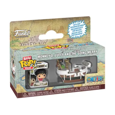 Bitty Pop! Rides: One Piece - Monkey D. Luffy and The Going Merry Vinyl Figures