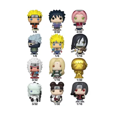 Bitty Pop! Singles: Naruto Shippuden (Blind Bag/Random) #Vinyl Figure