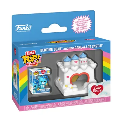 Bitty Pop! Towns: Care Bears - Bedtime Bear and The Care-A-Lot Castle Vinyl Figures